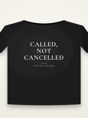 Oversized Called Not Cancelled Black mockup