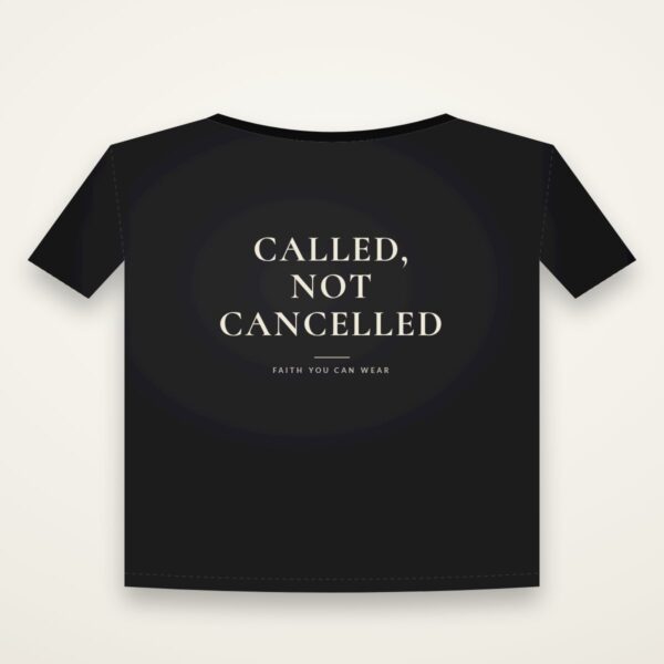 Oversized Called Not Cancelled Black mockup